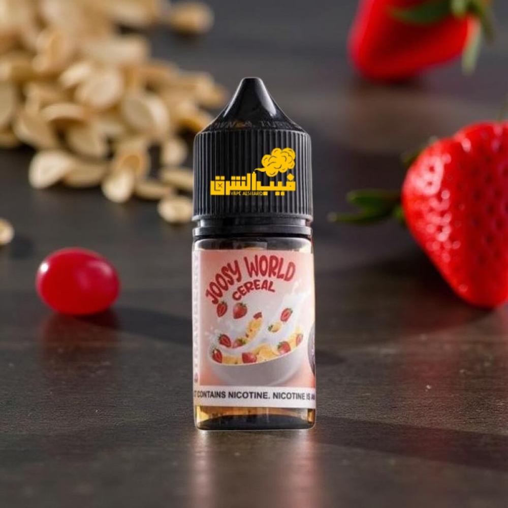 JOOSY WORLD Cereal Strawberry 30ml Salt Vape Sharq