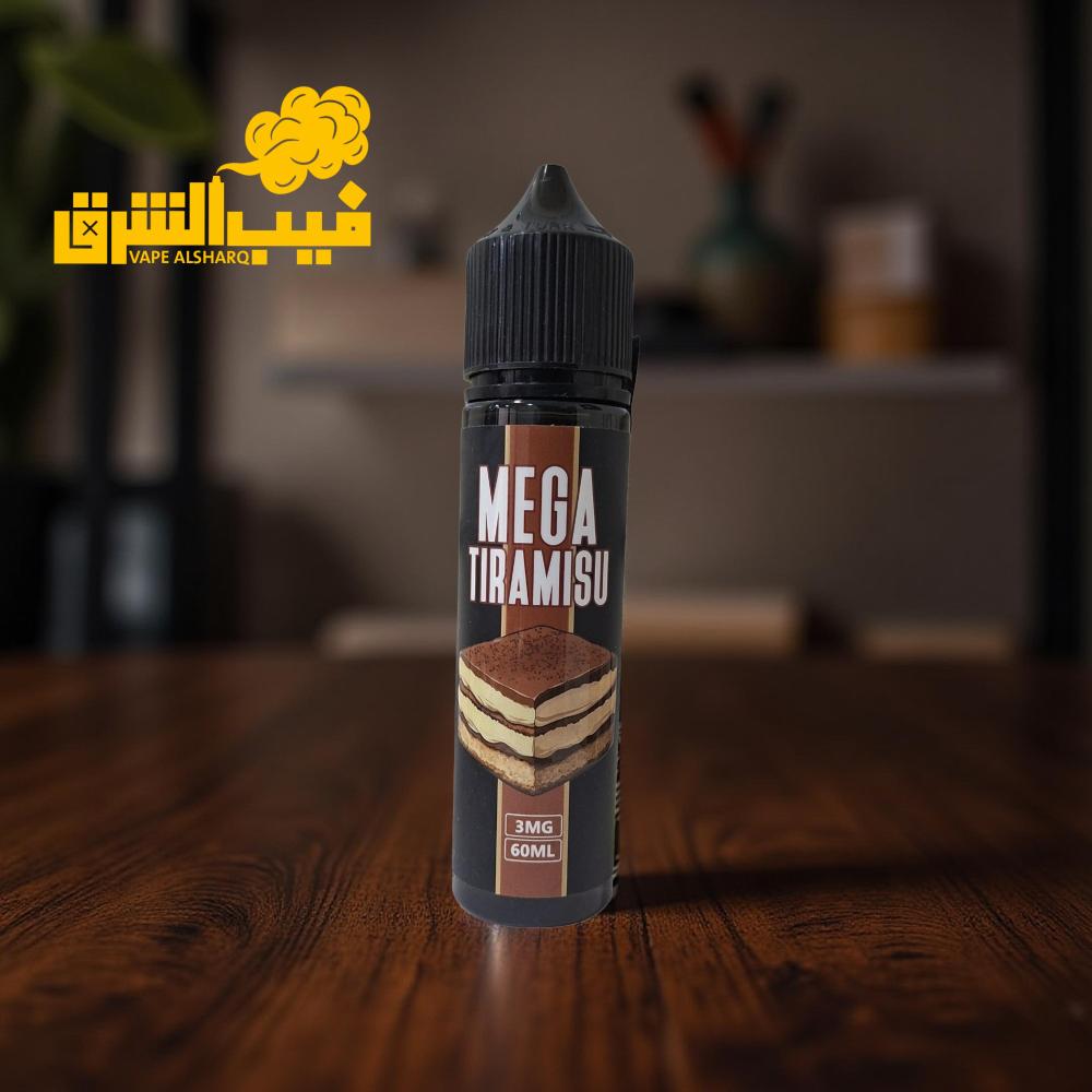 MEGA TIRAMISU 60ml by | Vape AlSharq - Vape Sharq Best Vape Shop in Saudi  Arabia Premium Juices Salt Nic Devi