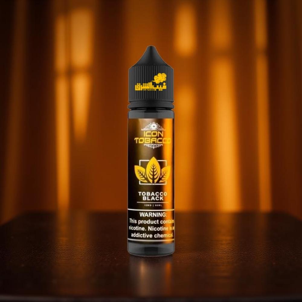 icon tobacco and vape Pods | 1.5ml E-liquid | 3 for 15 ICON TOBACCO BLACK 60ml