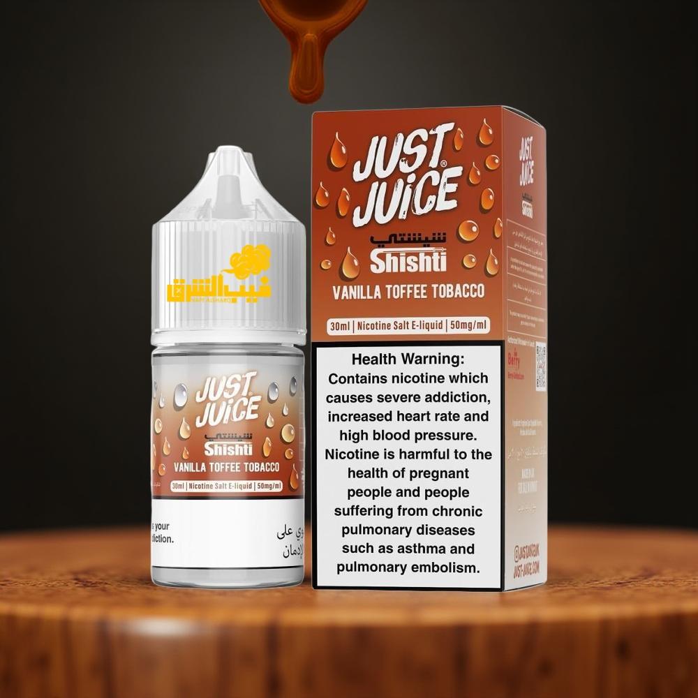 best vanilla tobacco vape juice Just Juice Vanilla Toffee Tobacco 30ml by | Vape AlSharq