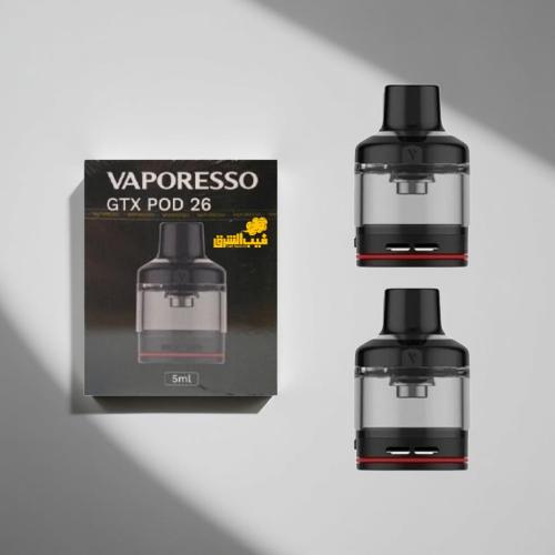 elf bar vape uk Vaporesso GTX Pod 26 | Tank Volume: 5 ml | Top Filling | 2 Pieces per Pack