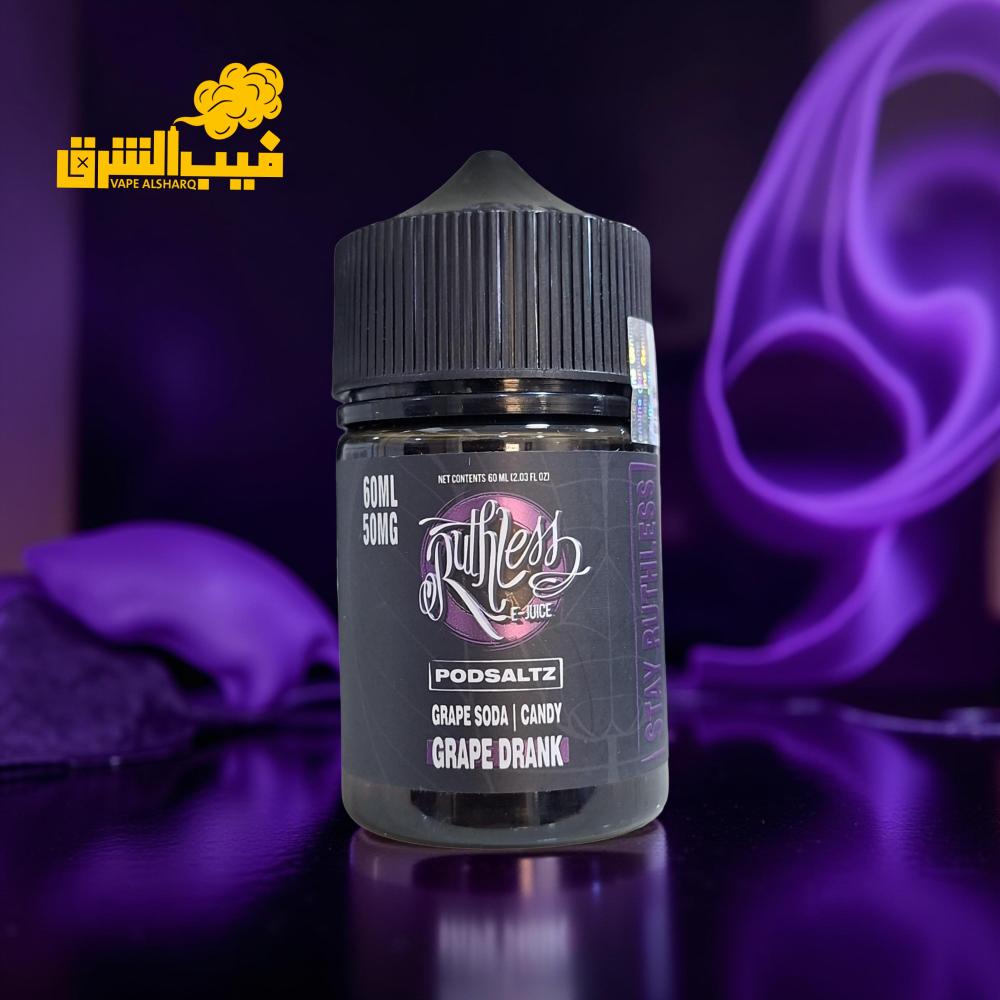 Ruthless Grape 60ml Salt Nicotine Vape Sharq - Vape Sharq Premium Vape  Juices Salt Nic Liquids Vape Devices in S