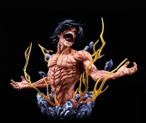 Giant Eren Yeager Half-Portrait – Attack on Titan...
