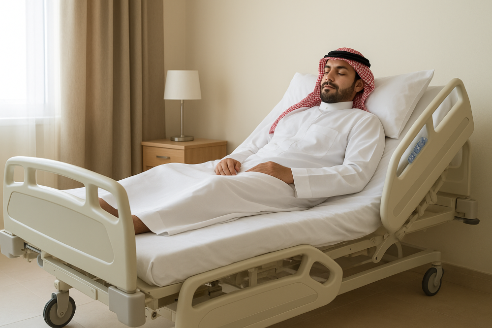 سرير طبي كهربائي متعدد الوظائف | ابعاد الصفوة للمستلزمات الطبية