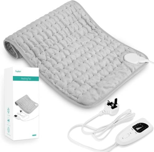 Faylor Heating Pad Electric for Pain Relief of Bac...