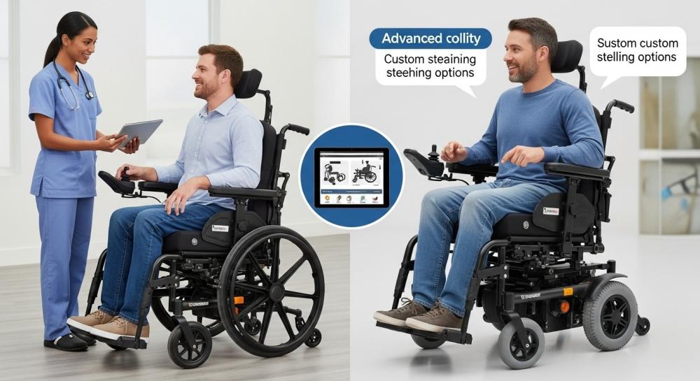 الكرسي المتحرك - مستلزمات طبية - ابعاد الصفوة