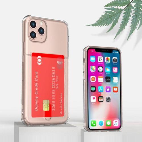 Baykron IP11-PRO-CC-CL Clear Credit Card Case for...