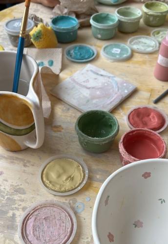 Add color to the piece
