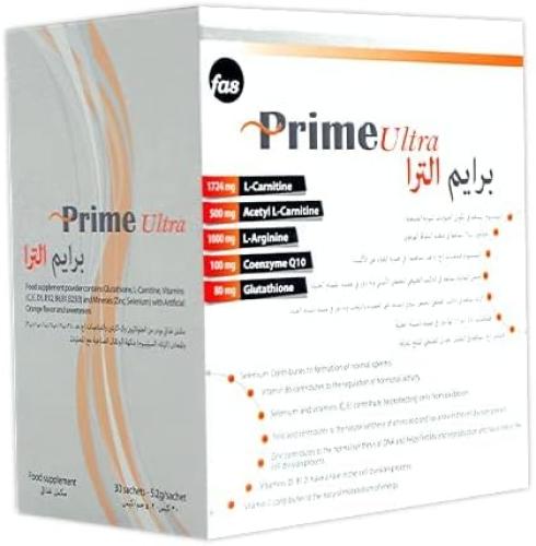 برايم ألترا مكمل غذائي للخصوبة والعقم عند الرجال |...
