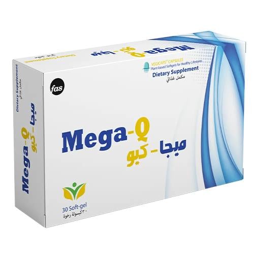 ميجا كيو مضاد للأكسدة | ٣٠ كبسولة رخوة