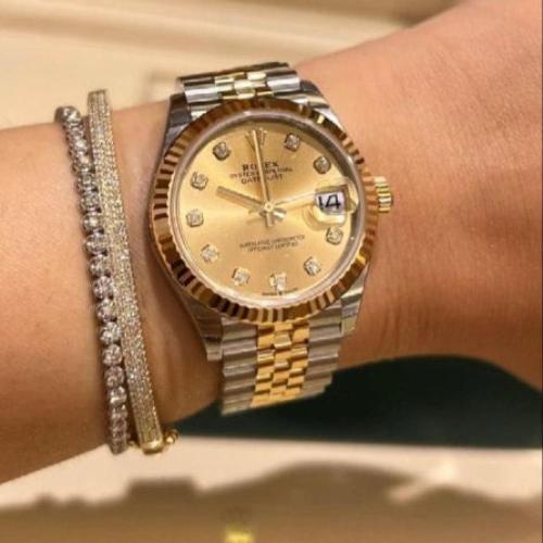 ساعة رولكس Datejust نسائية 31mm – أويستر، فخامة دق...