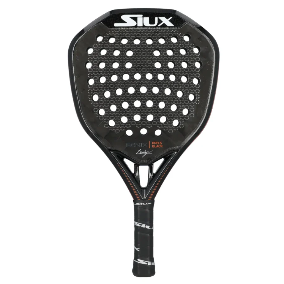 SIUX Fenix PRO 5 Black Edition 2025 By Leo Augsburger - Padel Outlet