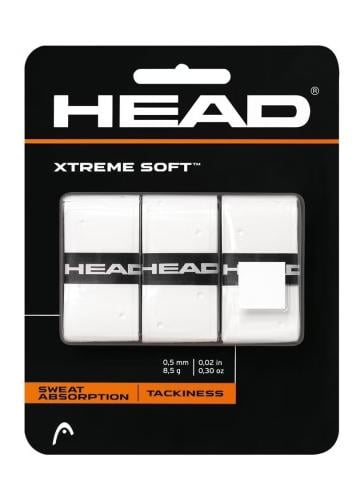 Head Xtreme Soft Overgrip (3 Pack) Tackiness Sweat...