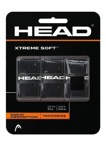 Head Xtreme Soft Overgrip (3 Pack) Tackiness Sweat...