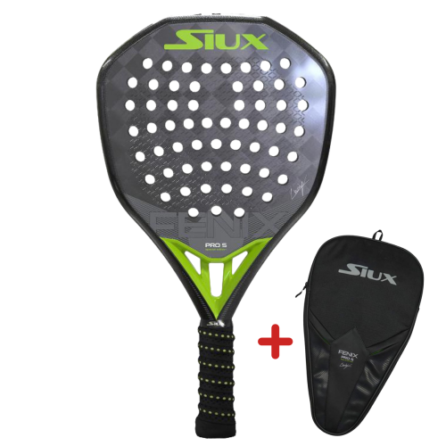Siux Fenix Pro 5 LTD Leo Augsburger Padel Racket - Padel Outlet