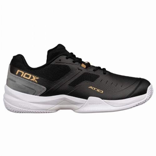Nox AT10 Pro Black Gold Padel Shoes