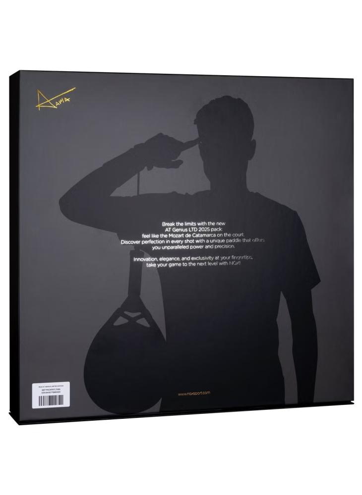 Agustin Tapia LIMITED EDITION Pack AT10 Genius LTD 2025 Padel Racket - Nox