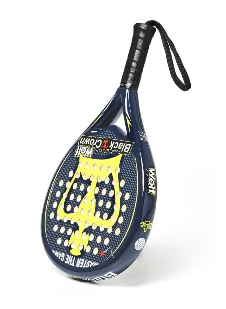 Black Crown Wolf Padel Racket