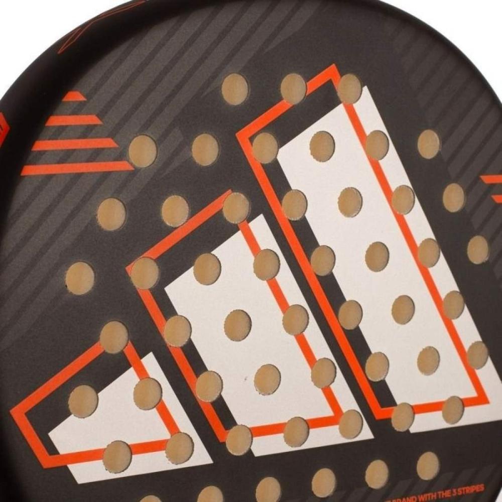 Adidas Zentix Black Orange Padel Racket | Padel Outlet بادل اوتلت