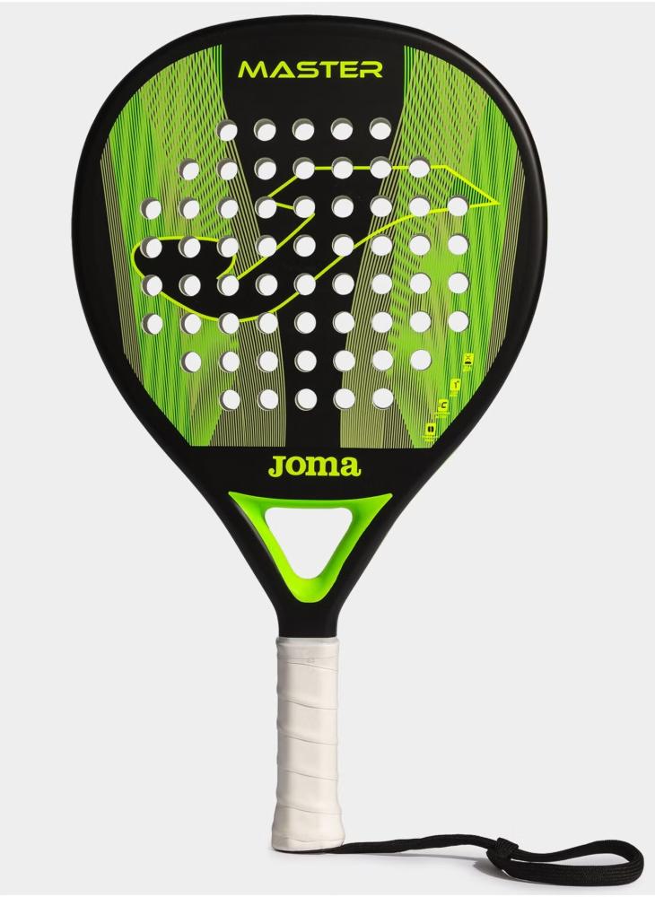 Joma Padel Racket Master Black Green Fluorescent بادل اوتلت