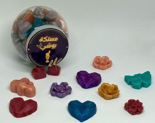 مستكة معطرة متنوعة العطور ٥٠ حبة