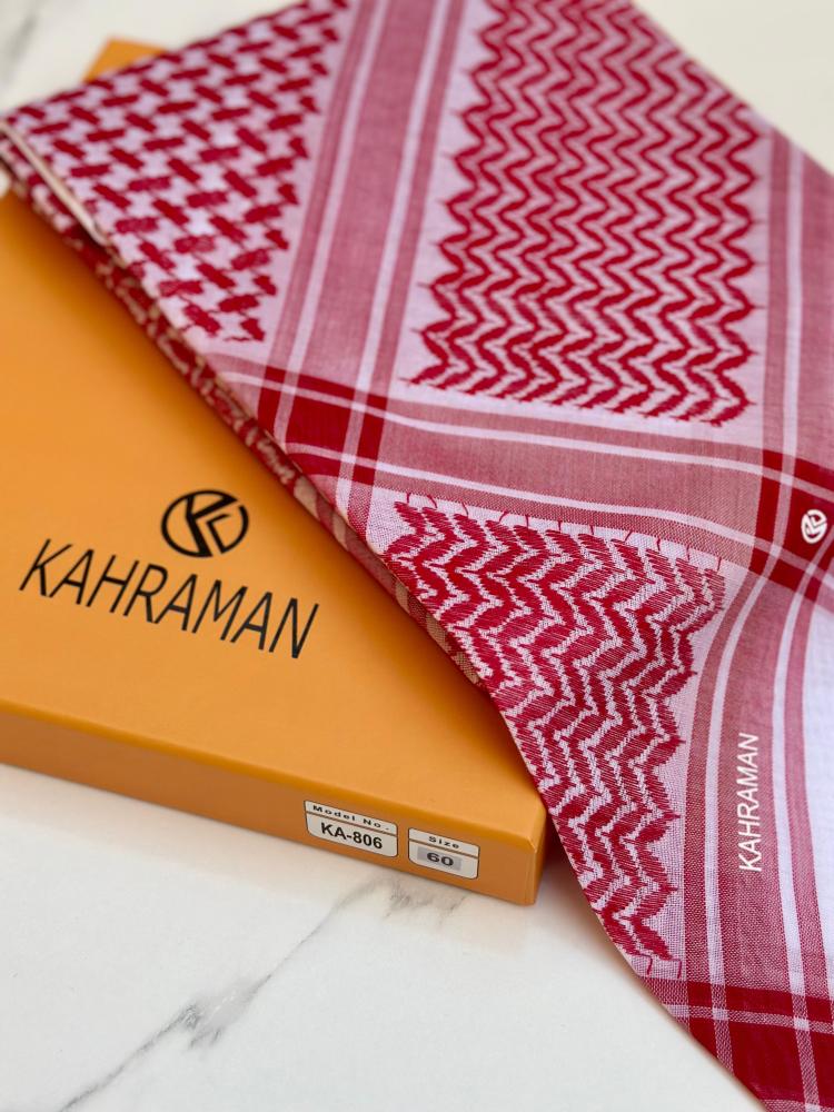 شماغ كهرمان احمر موديل 806