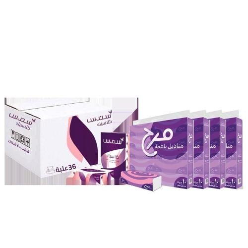 اشتر 1 مرح 500 40 عبوة و احصل على 36 عبوة سندس كلاسيك بخصم %50