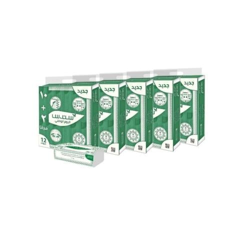 مناديل سندس اليوم الوطني 150 منديل مزدوج - 60 عبوة