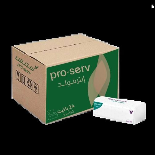 سندس مناديل نشاف انترفولد 24 عبوة