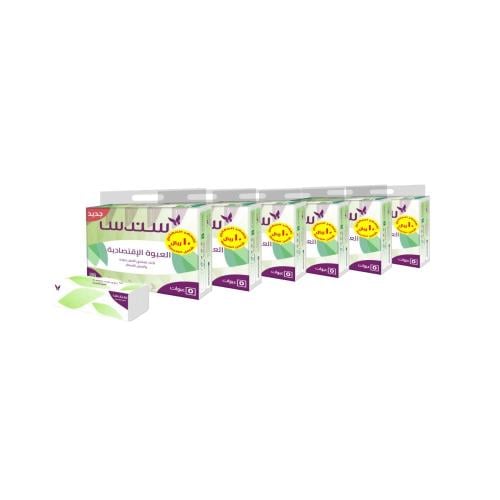 سندس مناديل وجه العبوة الاقتصادية 30 عبوة