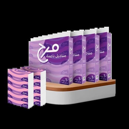 مناديل مرح 500  40+10 مجاناً