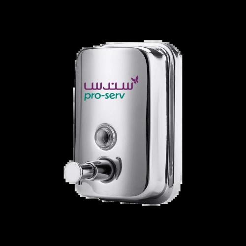 موزع صابون سائل يدوي ستانلس ستيل