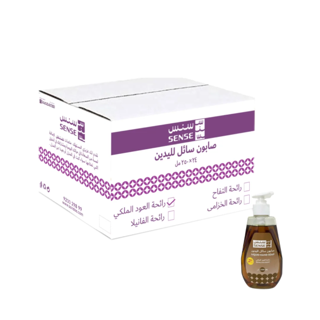 سنس صابون سائل لليدين رائحة العود