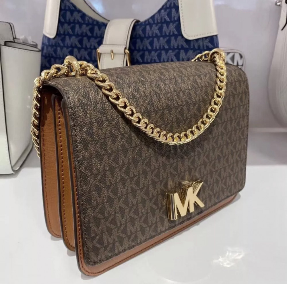 Michael kors mott hot sale chain shoulder bag