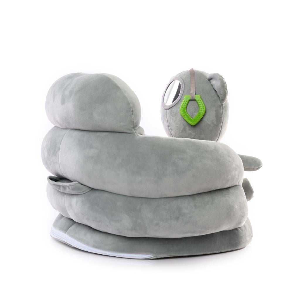 كرسي مقعد تعليم الجلوس للمواليد شكل دبدوب