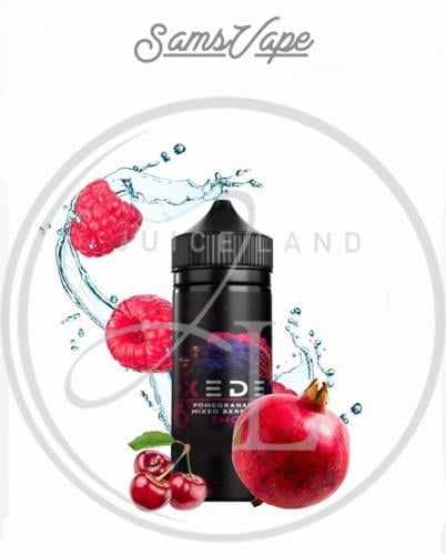 نكهة اكسيد مكس توت رمان من سام فيب - XEDE Pomegranate Mixed Berries - Sams Vape - 120ML