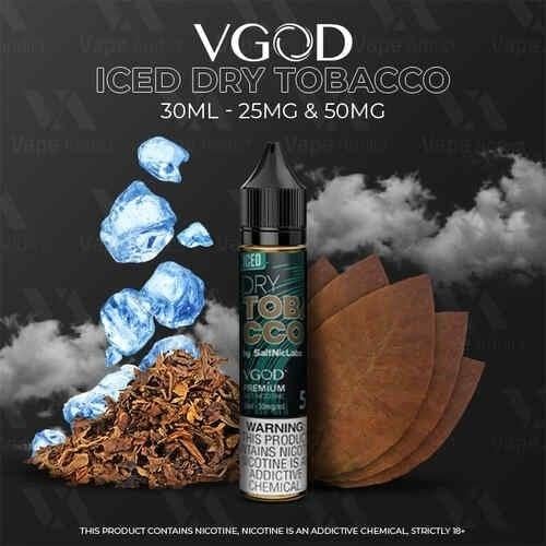 دراي توباكو ايس في قود vgod dray tobacco ice vgod