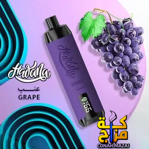 شيشة هوانا 17000 سحبة عنب Hawana 17000 Puffs grape
