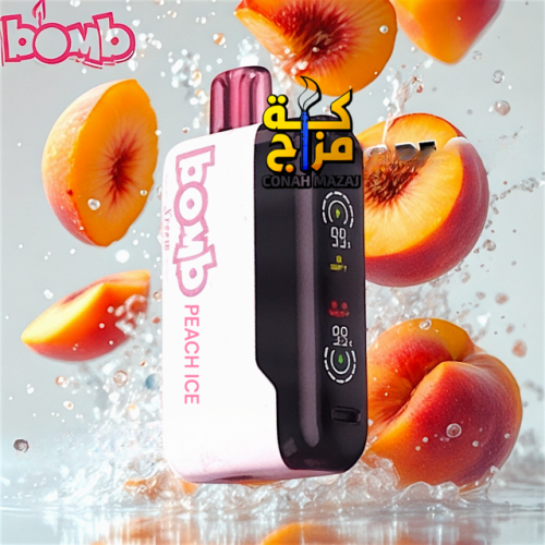 سحبة اكستريم بومب خوخ ايس 20000 BOMB XTREM PEACH ICE 20000 PUFFS DISPO