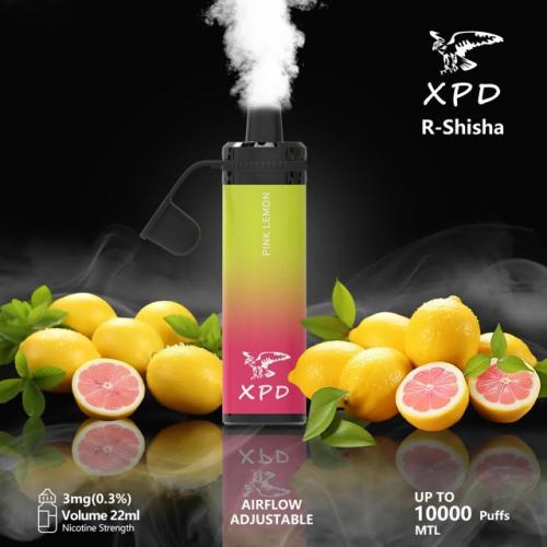 شيشة اكس بود بنك ليموناد 10000 سحبة  XPD PINK LEMON 10K
