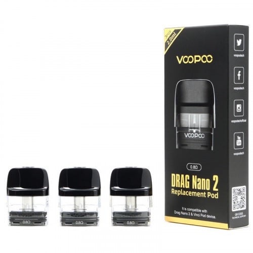 بودات دراق نانو 2 بود من فوبو VOOPOO DRAG NANO 2 Replacement Pod