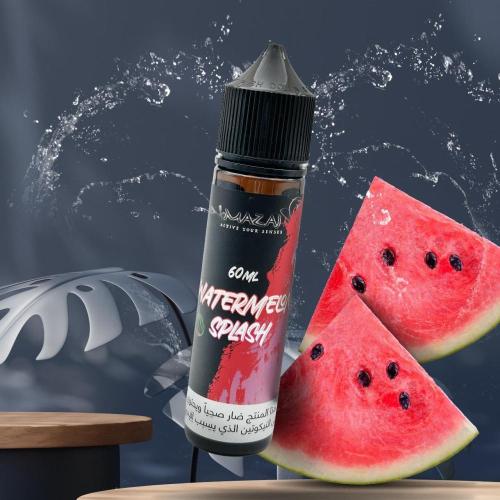 نكهة مزاج وتر ملون سبلاش فيب mizaj Watermelon Splash Vape
