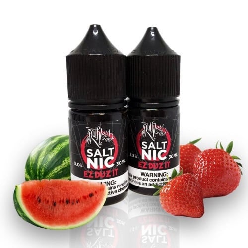 نكهة سولت روثلس بطيخ فراولة عادي Ruthless Ez Duz It‏
