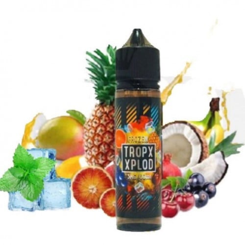 نكهة تروبكس الفواكه المشكله ايس الرائعة Tropx Xplod