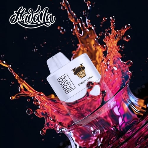 سحبة هوانا اسكوبار ريد بول 6000 موشة Hawana 6000 puffs  ENERGY DRINK