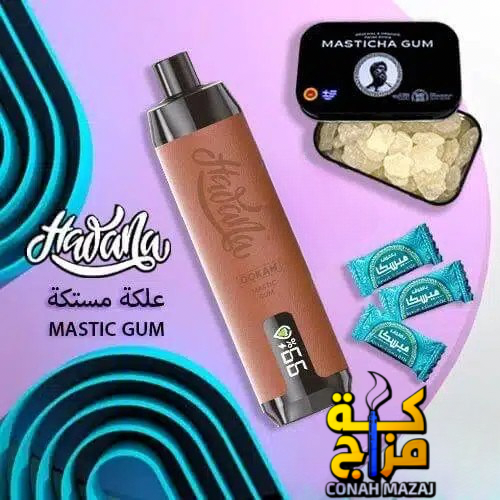 شيشة هوانا 17000 سحبة علك المستكة Hawana 17000 Puffs Mastic Gum