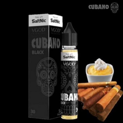 نكهة فيقود كوبانو بلاك سولت نيكوتين VGOD CUBANO BLACK Salt