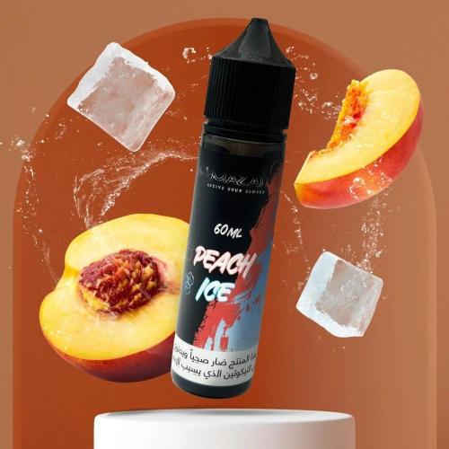 نكهة مزاج خوخ ايس فيب mizaj peach ice vape