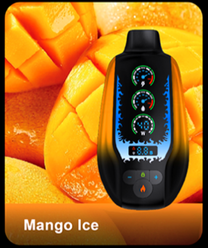 جديد 2025 سحبة جاهزة مانجو ايس  MAZAJ SS MANGO ice 20000 Puffs Disposa
