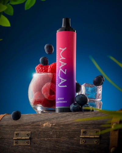 سحبة مزاج ديمون بيري راز بيري 5000 موشه mazaj berry raspberry